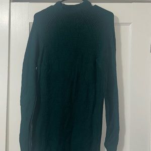 Green Abercrombie Sweater Dress